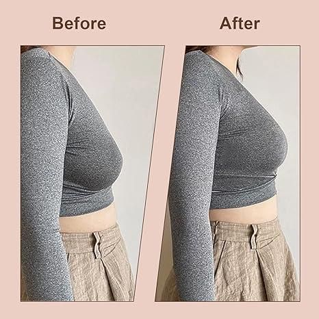 Backless Strapless Silicone Bra with Front Clasp