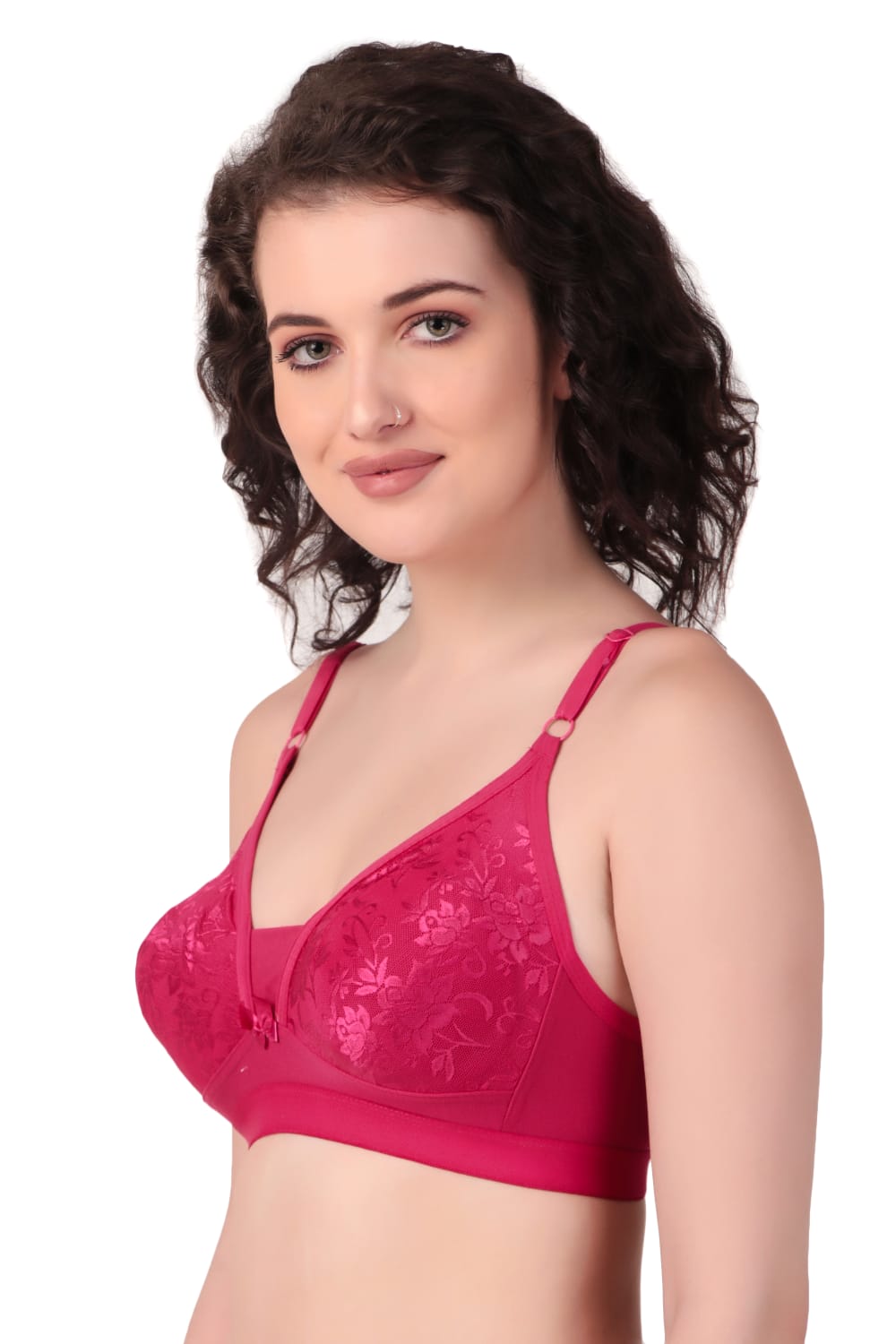 Liamoure Stylish Elegant Designer non padded t shirt bra non wired 