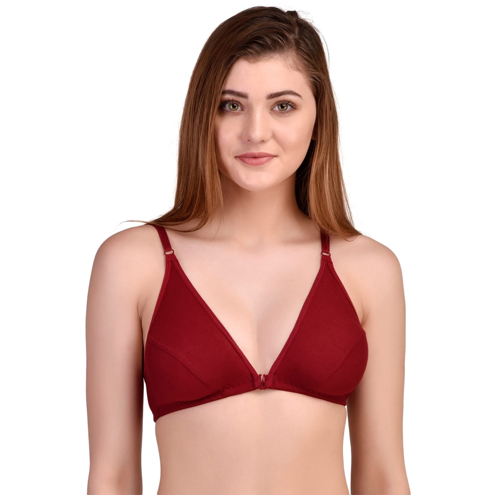 Liamoure Women's Best Front Closure T shirt Bra | Front Open T shirt Bra
