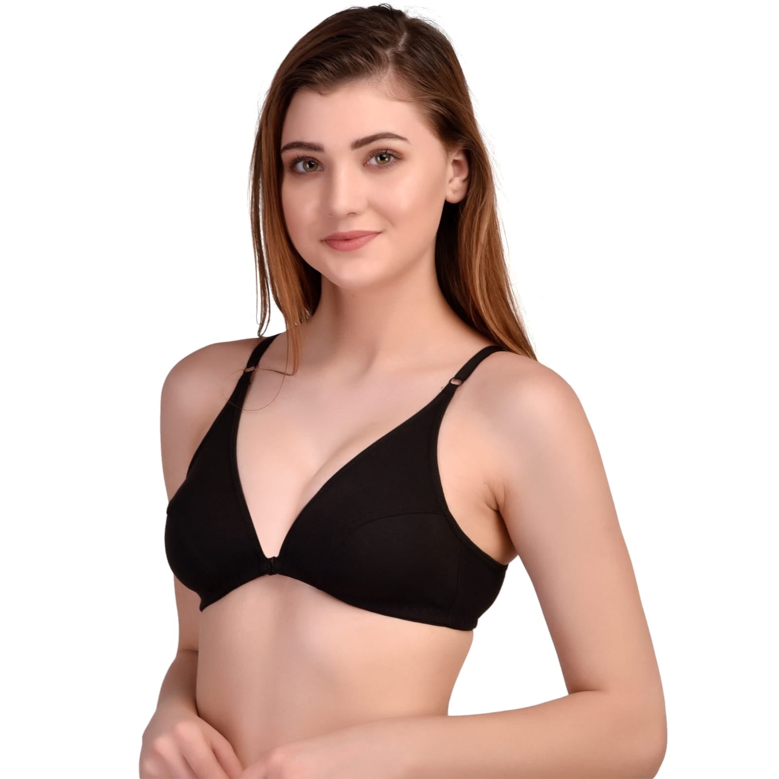 Liamoure Women's Best Front Closure T shirt Bra | Front Open T shirt Bra