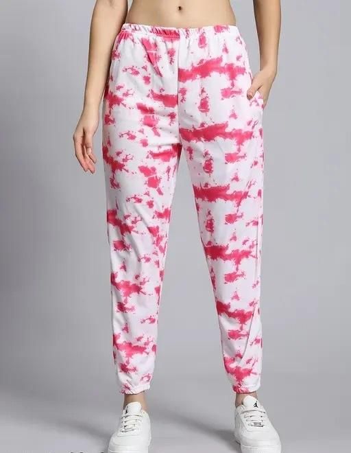 Lycra Blend Round Neck T-Shirt and Ankle Length Pyjama Set