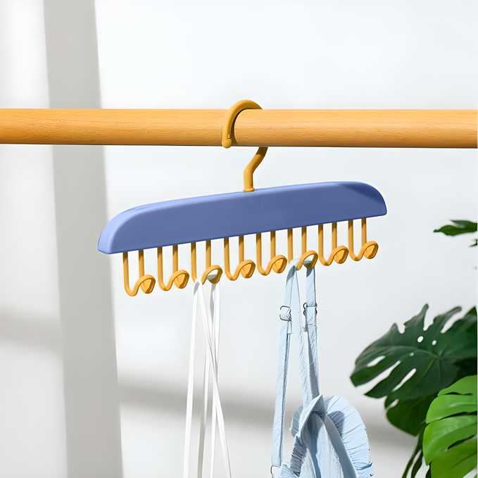 Plastic Underwear Suspender Hanger – Multicolor