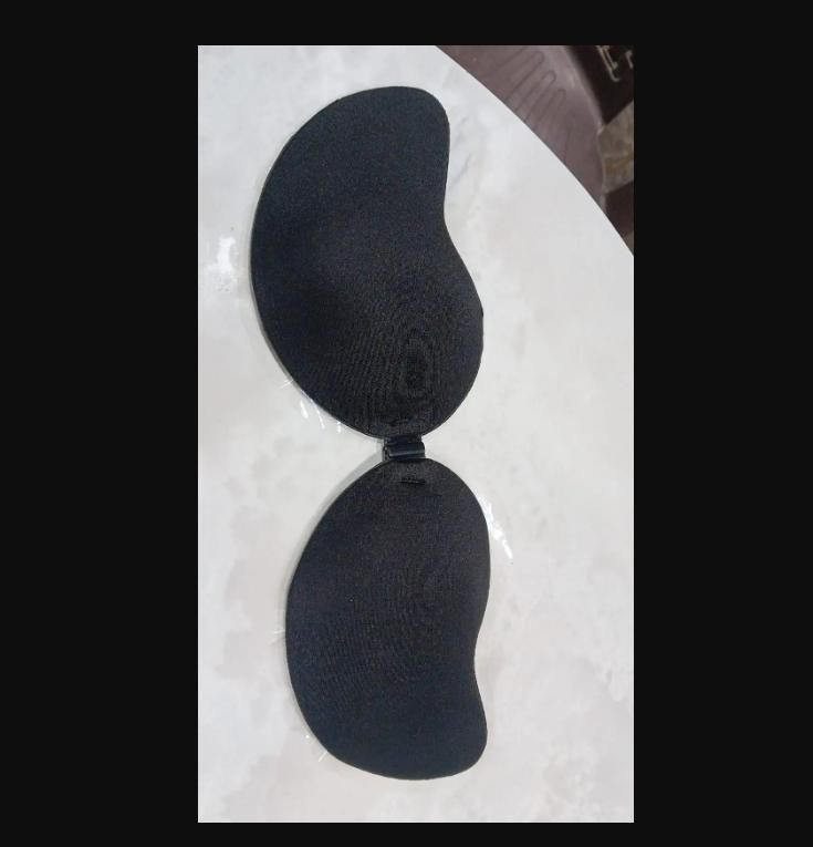 Sticky Padded Cup Bra for Deep V Neck Dresses