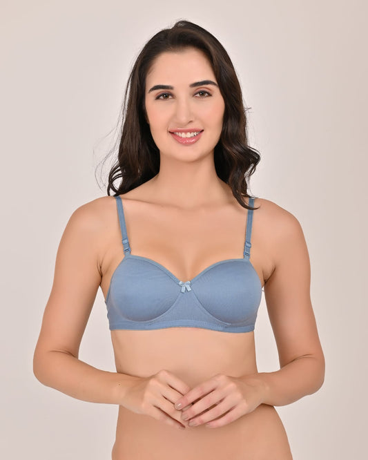 Liamoure Women Balconette Lightly Padded Bra